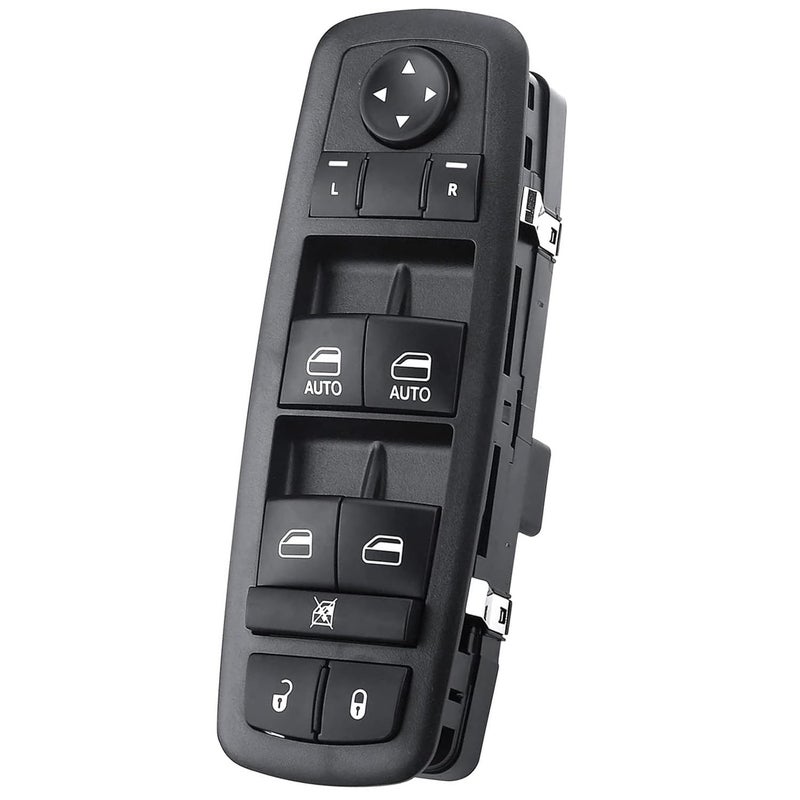 Ameetaa Front Driver Side Power Master Control Window Switch Compatible for 2009-2012 Dodge Ram 1500 2500 3500 OE Replace # 4602863AD 4602863AB 4602863AC 901-473 - Image 2